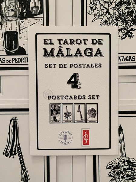 Set de Postales Tarot de Málaga