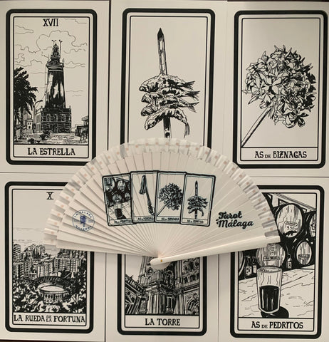 Abanico Tarot de Málaga