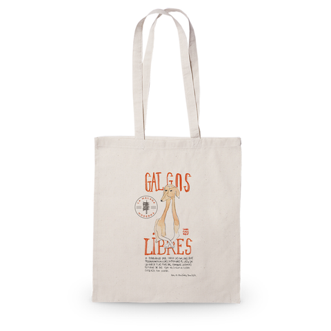 Tote Bag // Galgos Libres // Navidad